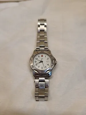 Stainless Steel Swiss Army Watch Used Water Resistant Estate Freeshipp • $30