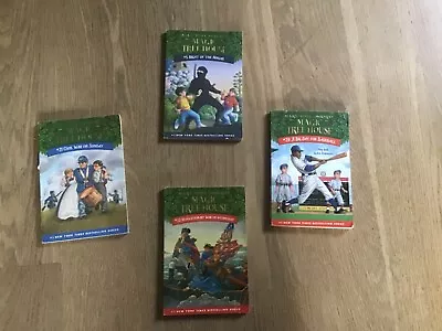 Magic Tree House Books Lot Of 4: #5212229 (Paperback) • $12