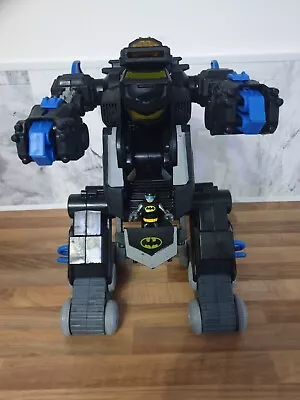 Fisher Price Imaginext Batman Batbot With Remote Control Transforming Robot Tank • £10