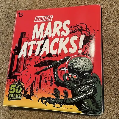 2012 Topps Mars Attacks Green Base Parallel Card Set 55 Cards And Binder Rare • £152.34