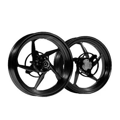 Forged Aluminum Alloy Rims Wheels For Yamaha Zuma 125  2022 - 2024- Black • $939.32