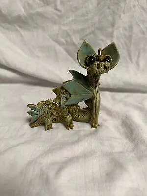 Vintage Yare Designs Pottery Six Legged Dragon • £40