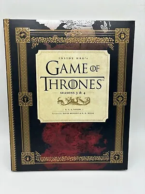 Inside HBO's Game Of Thrones: Seasons 3 & 4 - Hardback Book New *SPRING SALE* • £6.99