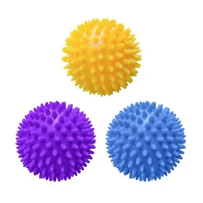 £4.63 • Buy PVC Spiky Massage Ball Fitness Hand Training Grip Hedgehog Physiotherapy *Z