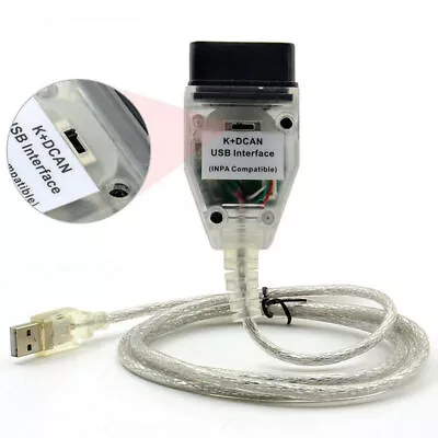 Fits For BMW E63 E64 K+DCAN OBD2 USB Interface Cable EDIABAS NCS EXPERT## • $24.39