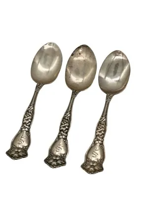 Althea Sterling Silver Spoon Lot Set Of Three By International Silver Company • $105