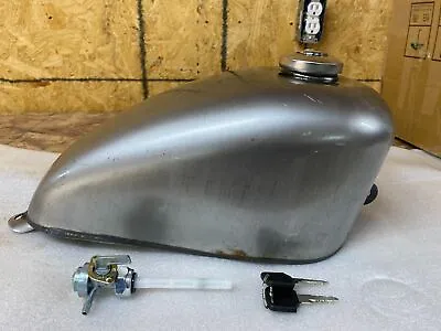 Custom Mini Peanut Gas Tank Harley Chopper Bobber Frisco Frame Mount Cap Petcock • $129.95