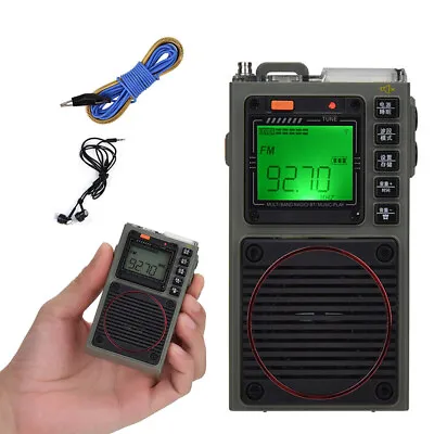 HRD-787 Aircraft Radio Mini Aviation Radio Pocket FM AM Air Multiband Radio • £73.19