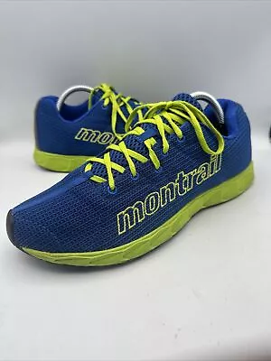 MONTRAIL Sabino Trail Hiking Running Active Shoes Mens Size 10 M Green & Blue • $32