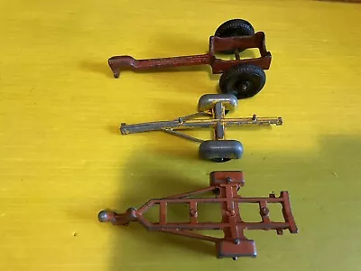 Vintage Marx-tee-nee-tootsietoy-metal Trailers Used Made Usa 4-5” Long • $9.88