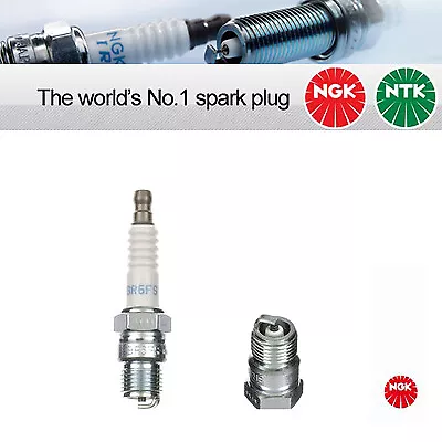 NGK BR6FS / 4323 Standard Spark Plug Pack Of 2 Replaces RV9YC T20R-U • $10.43