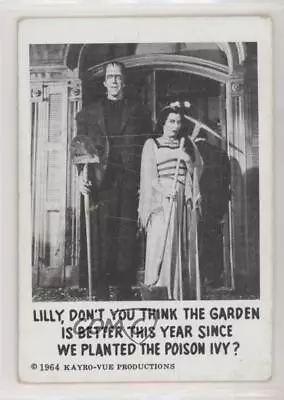 1964 Leaf The Munsters White Back Lilly Don't You Think The Garden #46 05cx • $5.92