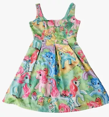 My Little Pony Dress ALL OVER PRINT Juniors Size M Medium Hot Topic  • $26.98