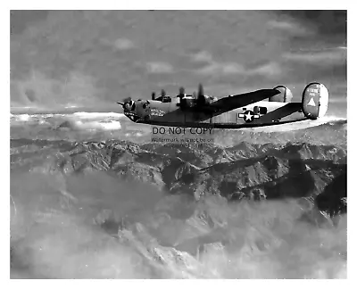 Consolidated B-24 Liberator Heavy Bomber In Flight 8x10 Ww2 Wwii Photo • $8.49