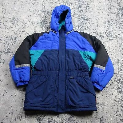 VINTAGE Pacific Trail Jacket Size Large 14 16 Kids Puffer Puff Rain Coat VTG Kid • $27.99