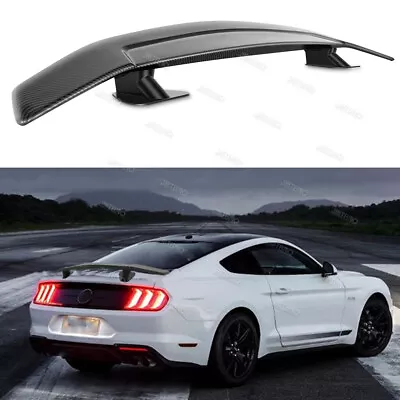 47  For Ford Mustang Mach 1 GT500 Rear Trunk Spoiler Sport Wing Lip W/Adhesive • $99.19