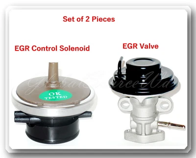 $47.97 • Buy 2 Pcs Vacuum Solenoid Modulator EGR Valve & EGR Valve Fits: Camry RAV4 Solara
