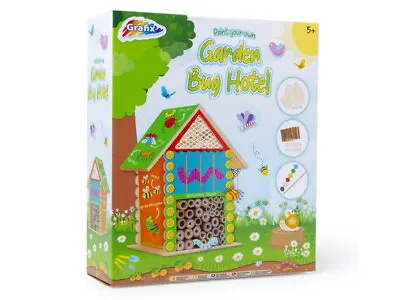 £8.95 • Buy Make & Paint Your Own Garden Bug & Insect Hotel Educational Toy R03 0447