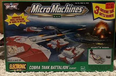 Micro Machines Cobra Tank Battalion In Box • $150