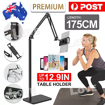 $28.95 • Buy Hands Free Floor Stand Adjustable Bed Clip Holder For Tablet IPad IPhone Switch