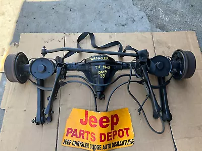 1997 2006 Jeep Wrangler Tj Rear Differential Dana 35 3.73 Gear Ratio Drum Brake • $1440