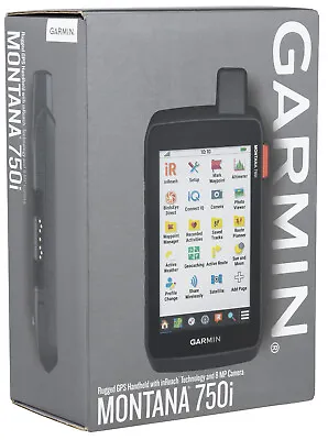 Garmin Montana 750i Rugged GPS Handheld W/ Built-in InReach Satellite Technology • $829.99