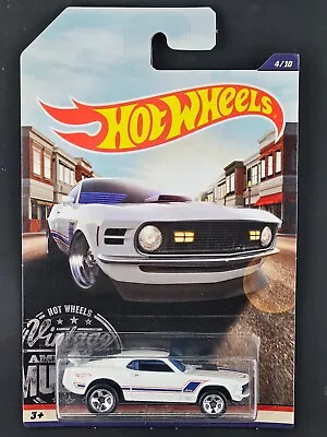 2017 Hot Wheels Vintage American Muscle #4/10 1970 Ford Mustang Mach 1 VHTF • $2.99