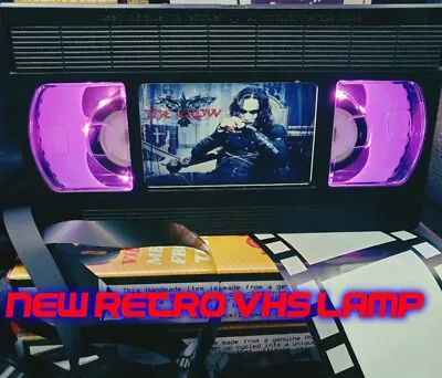 £14.99 • Buy Retro VHS Lamp,The Crow Brandon Lee, Top Quality!Amazing Gift For Any Movie Fan,