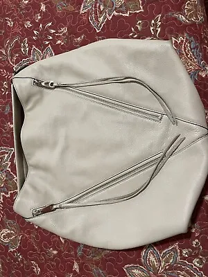Rebecca Minkoff Women's Beige Hobo Handbag Purse Hand Strap • $22.99