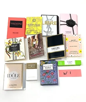 Lot Of 12 Women's Designer Fragrance Samples - YOU CHOOSE LOT - High End • $24.95