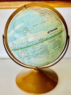 Vintage Globemaster 12  Globe With Metal Base • $22.95