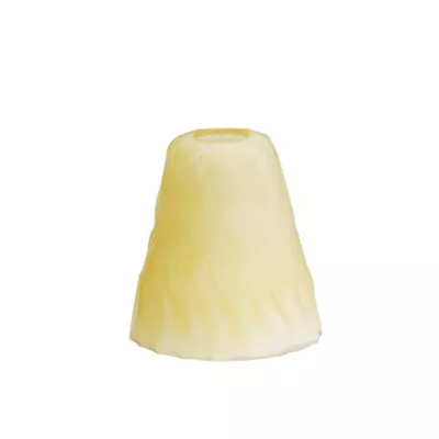 £13.20 • Buy Cream Patterned Bell Glass Lamp Shade