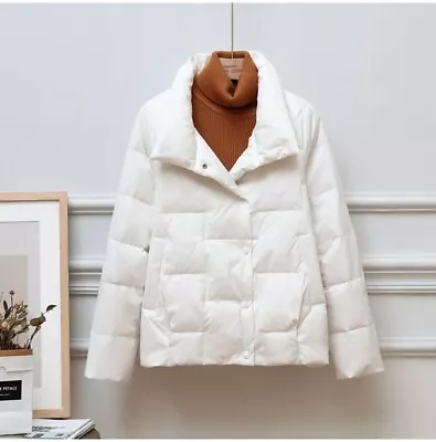 Fashion Womens Korean Loose Padded Jacket Winter Warm Parka Short Outwear • $51.85
