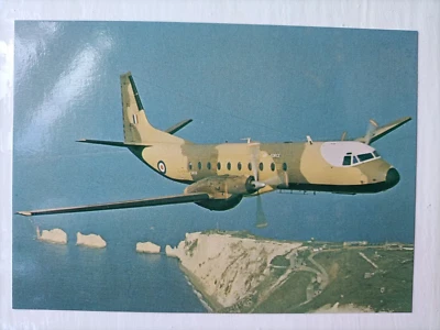 £6 • Buy Card Hawker Siddeley Andover Ci Paratoops 115sqd 1971;the Needles, Isle Of Wight