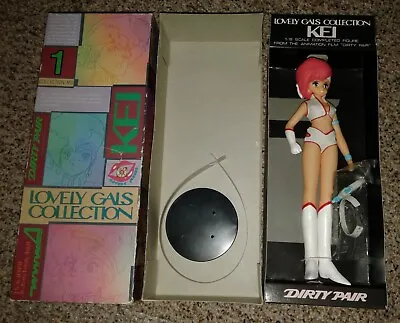 Dirty Pair Vinyl Doll Of Kei And 1 Mega House Small Figure Of Yuri • $55