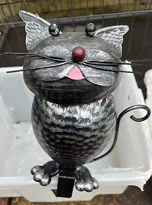 Metal Sprung Cat Ornament - Head Will Wobble • £9.99