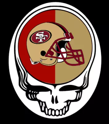 San Francisco 49ers Steal Your Face Magnet • $5