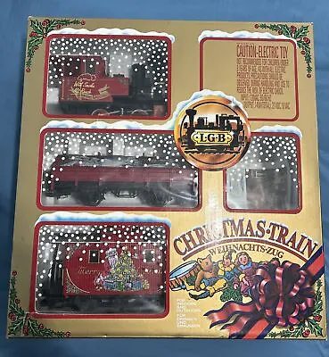 LGB 72555 Christmas Steam Engine Train Set G Gauge Train Set **** NO TRACKS **** • $429.85