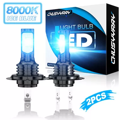 For Kawasaki KLR650 2008-2018 2PCS H7 LED Headlight Lamp Bulbs Motorcycle Bike • $19.99
