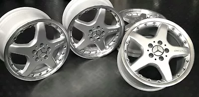 AMG 3 7.5+8.5x17 Mercedes W124 W202 W203 CLK 208 SLK 170 Alloy Rims 5x112 Rims • $2115.67