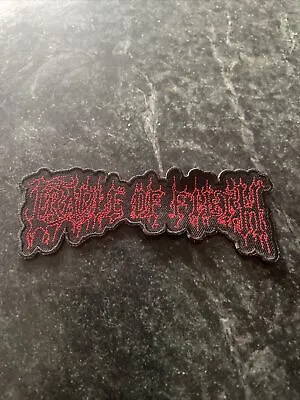 Cradle Filth Iron On Band Patch 4” Vtg Rare Jacket Embroidered 90s Heavy Metal • $5.80