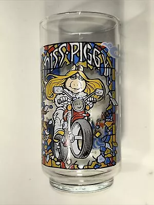 VTG Miss Piggy Muppets Collector Glass Drinking Cup 1981(Pre-owned) • $9.25