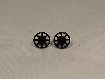 2 Mth Plastic Brake Wheels! O Scale & O Gauge Freight Car Wheel Part Black • $4.99