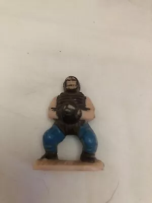 Vintage Plastic Miniature Figure Baseball Player Catcher Rare • $17.99