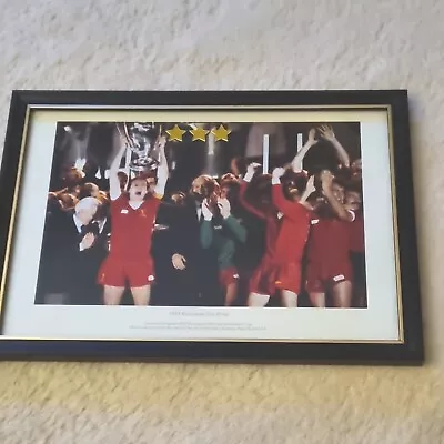 £4.99 • Buy Liverpool Fc Champions League PHIL THOMPSON PARIS 1981 Picture Frame