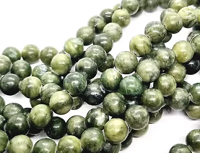 SEMI PRECIOUS GEMSTONE BEADS JEWELLERY MAKING ROUND NATURAL STONE 4/6/8/10mm • £5.60