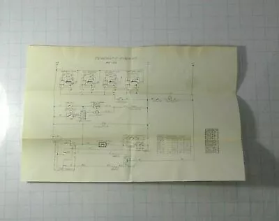 VTG Frigidaire Electric Range RE-36 Wiring Diagram Schematic 1129660 • $18.95