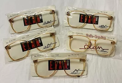 NOS Lot Of 5 VINTAGE Hipster Eyewear Frames 80s Retro Unisex Rad New Old Stock • $19.99