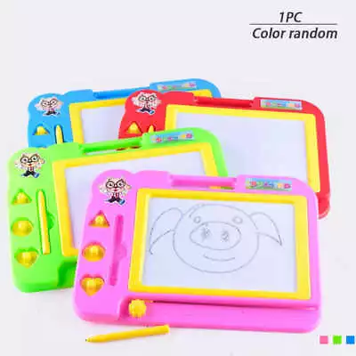 £3.99 • Buy Magic Writer Magnetic Writing Drawing Slate Board Doodle Pad Color Kids Gift Toy
