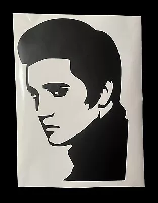 Elvis Presley Celebrity 12x8  Removable Vinyl Decal Sticker Wall Home Decor Art • $10.99